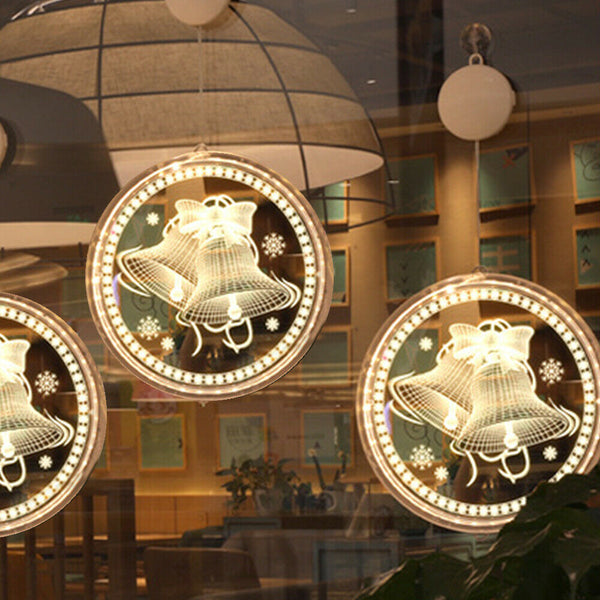 Christmas Decor Window Light Backdrop String Lights for Outdoor Indoor Window WH - Lets Party