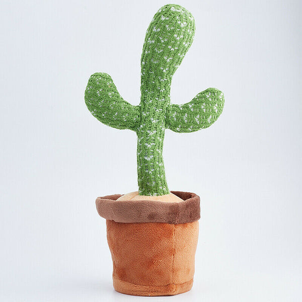Dancing Cactus Plush Toy Electronic Shake with Song Cute Dance Succulent Lovers - Lets Party
