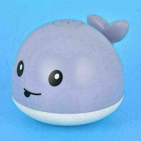 Baby Bath Toys Whale Automatic Spray Water Bath Toy w/ LED Light Colorful AU - Lets Party