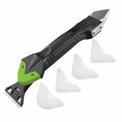 5 In1 Silicone Remover Caulk Finisher Sealant Smooth Scraper Grout Kit Tools ZE