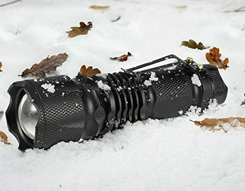 Super Bright 90000LM LED USB Rechargeable Flashlight LED Tactical light Torch - Lets Party