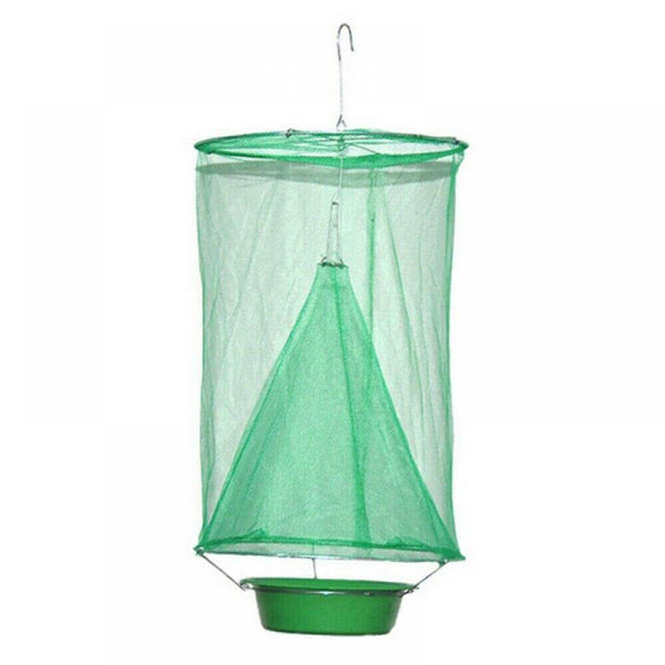 Reusable 6 Pack Fly Trap Insect Killer Net Cage Trap Ranch Pest Hanging Catcher - Lets Party