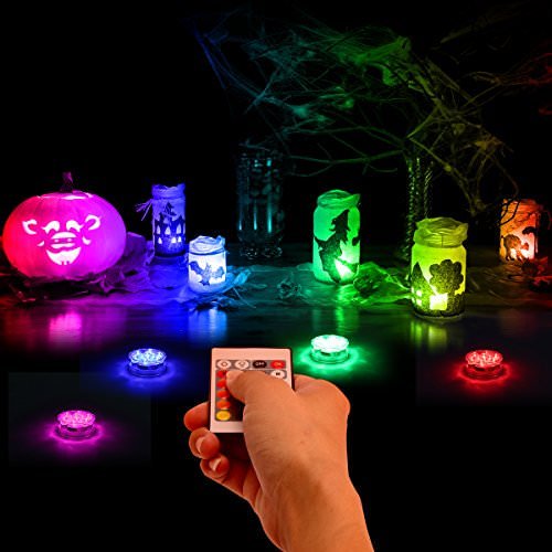 Underwater Lights Waterproof LED RGB Submersible Aquarium Pool Pond Lamp Remote - Lets Party