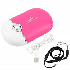 Handheld Mini Cooling Fan Air Conditioner Dryer Portable USB Rechargeable Cooler