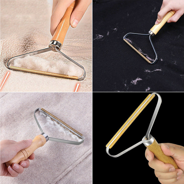 Lint Remover Clothes Fuzz Shaver Reusable Trimmer Manual Roller Carpet Portable - Lets Party