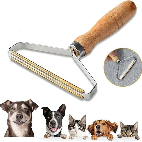 Lint Remover Clothes Fuzz Shaver Reusable Trimmer Manual Roller Carpet Portable - Lets Party