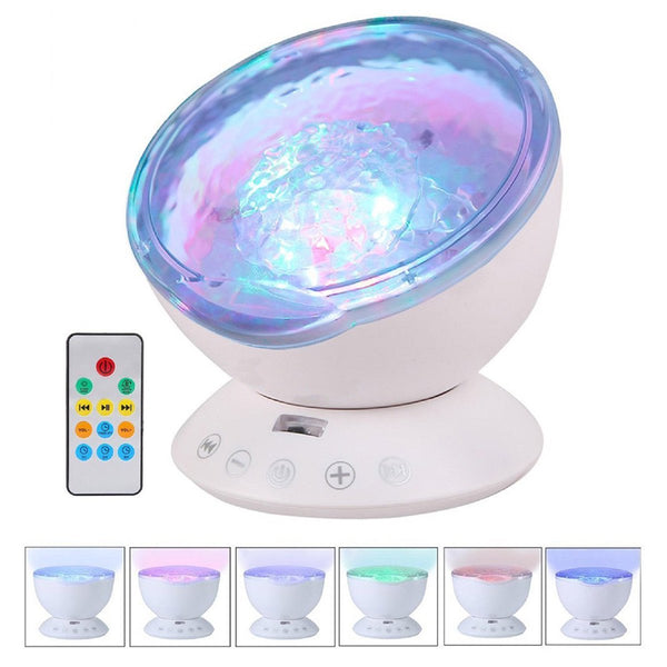 LED Night Light Projector Galaxy Starry Ocean Star Sky Baby Room Party Lamp - Lets Party