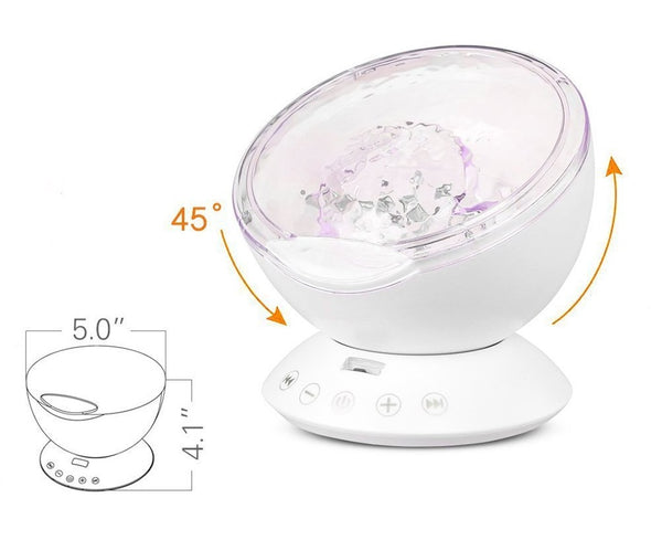 LED Night Light Projector Galaxy Starry Ocean Star Sky Baby Room Party Lamp - Lets Party