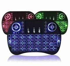 Wireless Mini Handheld Remote Keyboard with Touchpad Work Android TV Box Windows