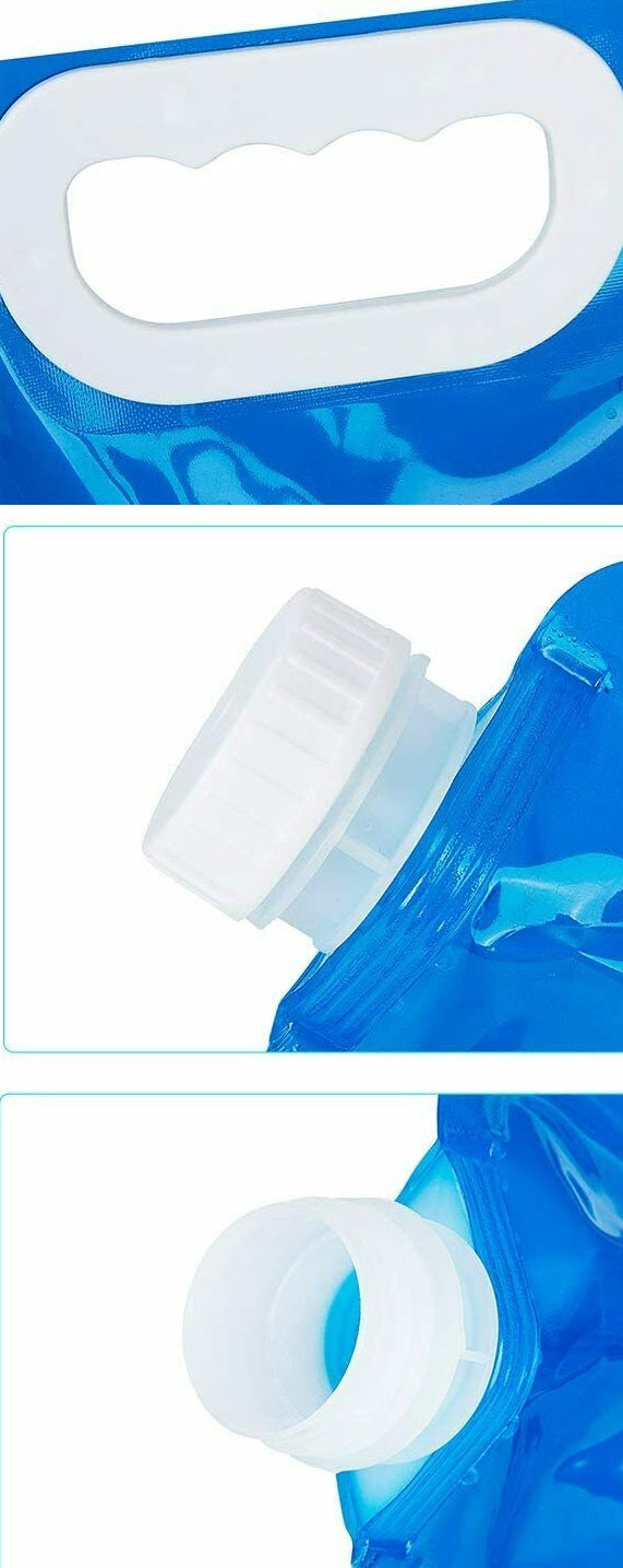Portable Collapsible Water Storage Tank Water Container Carrier Lifting Bag AU - Lets Party