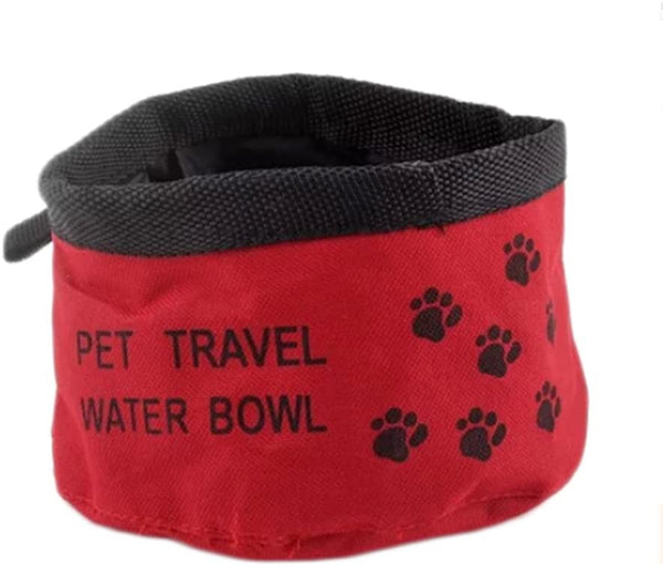Pet Travel Bowl Oxford Cloth Waterproof Dog Bag Pet Folding Feed For Small Dog - Lets Party