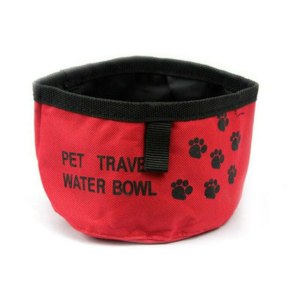 Pet Travel Bowl Oxford Cloth Waterproof Dog Bag Pet Folding Feed For Small Dog - Lets Party