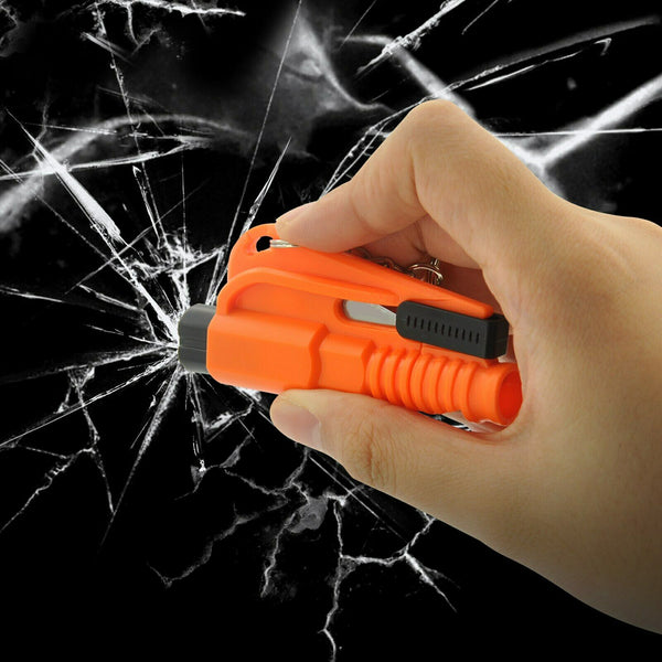 3 in 1 Car Window Glass Breaker Emergency Escape Tool Safety Seat Belt Cutter AU - Lets Party