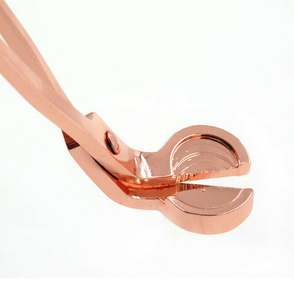 Rose gold Candle Wick Trimmer Scissors Stainless Steel Candle Cutter Snuffers AU - Lets Party