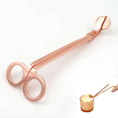 Rose gold Candle Wick Trimmer Scissors Stainless Steel Candle Cutter Snuffers AU