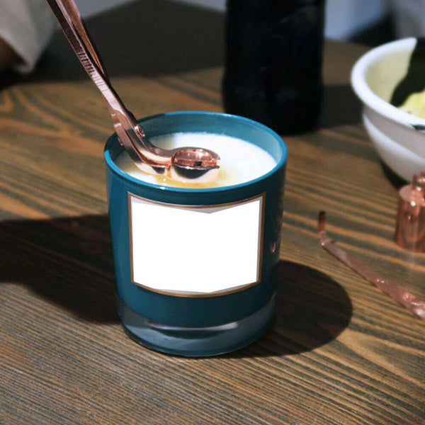 Rose gold Candle Wick Trimmer Scissors Stainless Steel Candle Cutter Snuffers AU - Lets Party