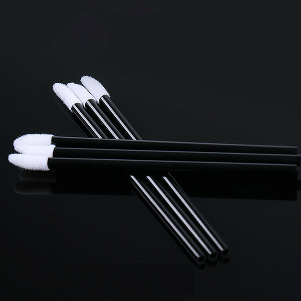 Disposable Lip Brush Lip Wands Gloss Lipstick Applicator Brushes 10 Colours - Lets Party