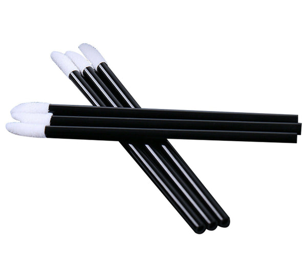 Disposable Lip Brush Lip Wands Gloss Lipstick Applicator Brushes 10 Colours - Lets Party