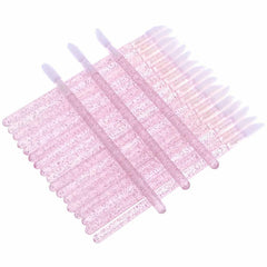 Lip Gloss Wands Brush Glitter Lip Brush Disposable Lipstick Applicator 6 Colours