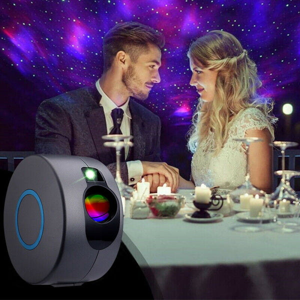 3D LED Starry Sky Star Projector Nebula Night Light Lamp Baby Room Galaxy Party - Lets Party