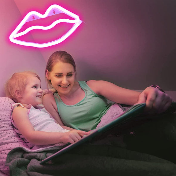 NEW Neon LED Sign Light Wall Lights Colorful Room Bar Lamp Easter Art Decor AU - Lets Party