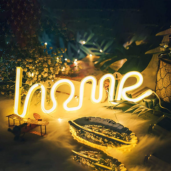 NEW Neon LED Sign Light Wall Lights Colorful Room Bar Lamp Easter Art Decor AU - Lets Party