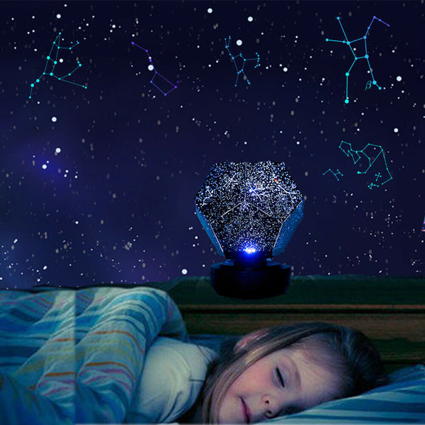 LED Galaxy Starry Night Light Laser Projector Ocean Star Sky Party Lamp HG - Lets Party