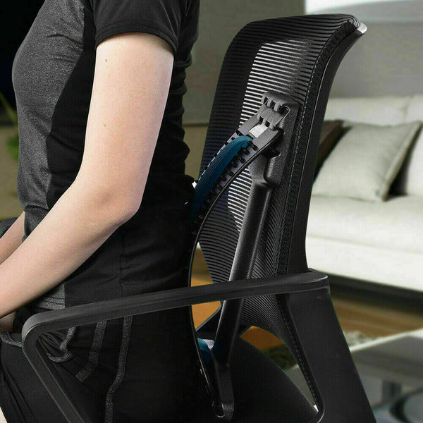 Back Massager Magic Stretcher Fitness Lumbar Waist Spine Pain Relief Support AU - Lets Party