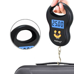 LCD Electronic Digital Portable Scale Luggage Weight Hanging Travel 10G to 50KG