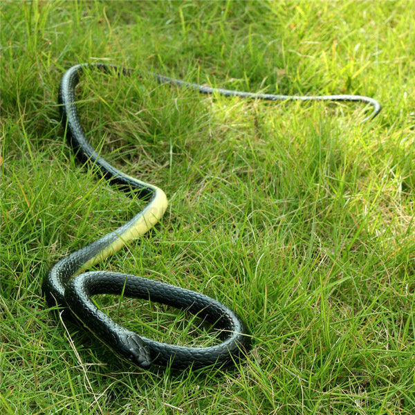 1.3M Rubber Snakes Realistic Trick Simulation Whimsy Fake Garden Pretend Toy Au - Lets Party