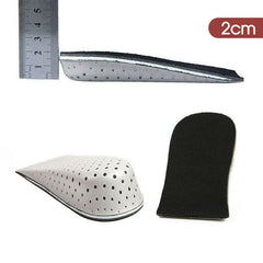 Unisex Insole Heel Lift Insert Shoe Pad Height Increase Cushion Elevator Taller