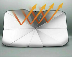 Foldable Car Windshield Sunshade Umbrella Front Window Cover Visor Sun Shade