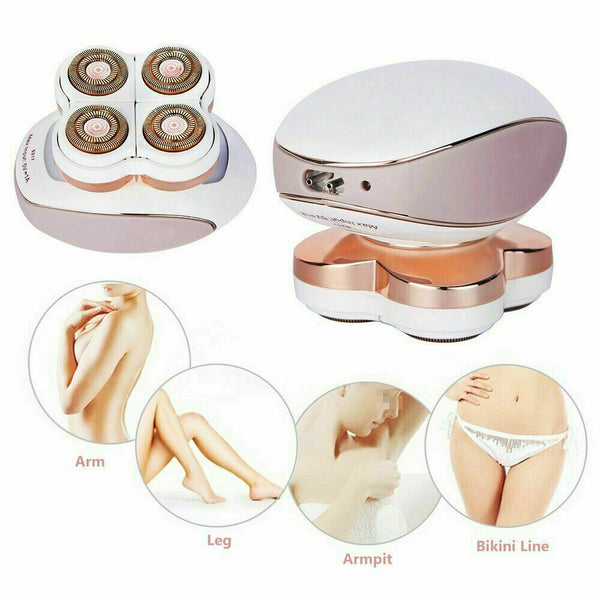 Women Electric Epilator Facial Hair Remover Removal Body Arm Legs Bikini Shaver - Lets Party