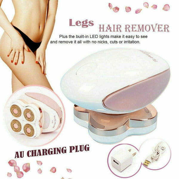 Women Electric Epilator Facial Hair Remover Removal Body Arm Legs Bikini Shaver - Lets Party