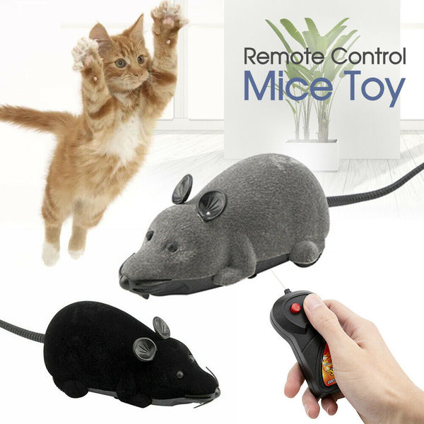 Pet Cat Puppy Toy Wireless Remote Control Electronic Rat Mouse Mice Toys - Lets Party