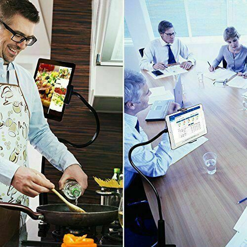 360° Rotate Tablet Stand Holder Lazy Bed Desk Mount Mobile Phone Clamp Universal - Lets Party