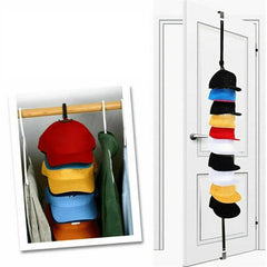 2pcs Baseball Cap Rack Hat Holder Rack Home Organizer Storage Door Closet Hanger