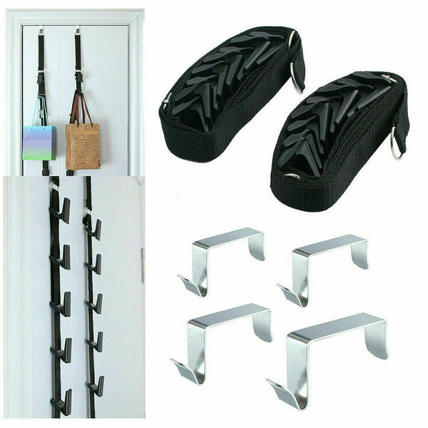2pcs Baseball Cap Rack Hat Holder Rack Home Organizer Storage Door Closet Hanger - Lets Party