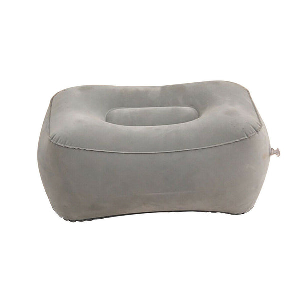 Plane Inflatable Foot Flight Travel Pad Footrest Portable Train Rest Pillow - Lets Party