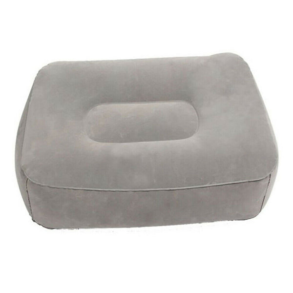 Plane Inflatable Foot Flight Travel Pad Footrest Portable Train Rest Pillow - Lets Party