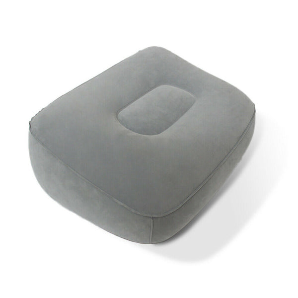 Plane Inflatable Foot Flight Travel Pad Footrest Portable Train Rest Pillow - Lets Party