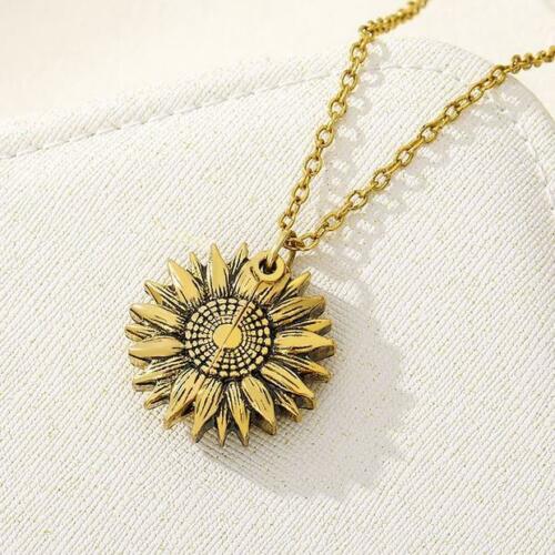 You Are My Sunshine Gold Silver Rose Gold Pendant Gift Necklace Women Daughter - Lets Party