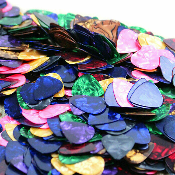 20x Multicolor Celluloid Acoustic Electric Guitar Picks Plectrums Thin Hot of AU - Lets Party