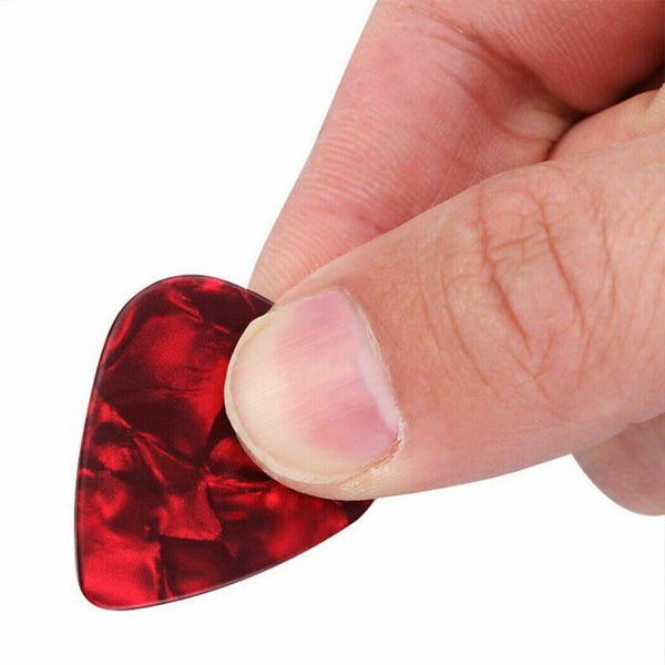 20x Multicolor Celluloid Acoustic Electric Guitar Picks Plectrums Thin Hot of AU - Lets Party