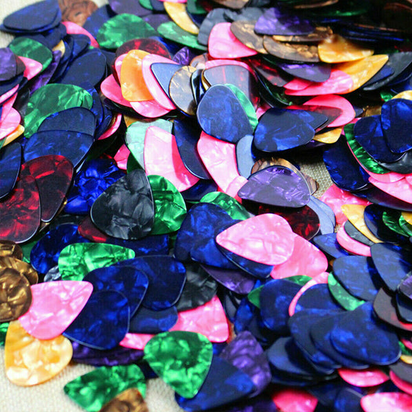 20x Multicolor Celluloid Acoustic Electric Guitar Picks Plectrums Thin Hot of AU - Lets Party