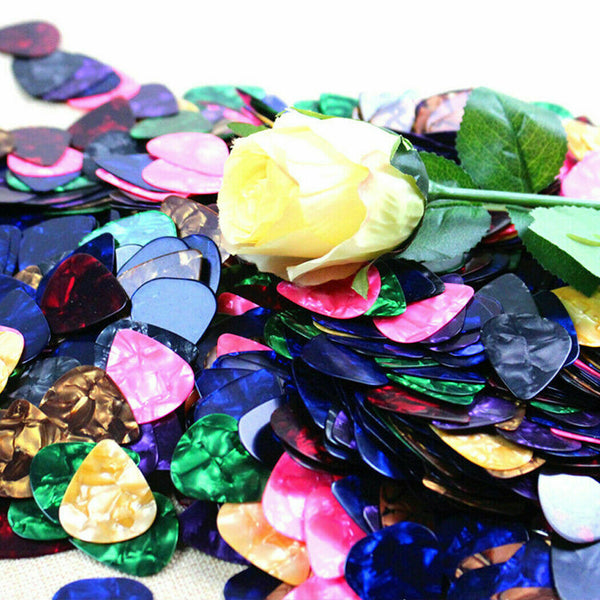 20x Multicolor Celluloid Acoustic Electric Guitar Picks Plectrums Thin Hot of AU - Lets Party