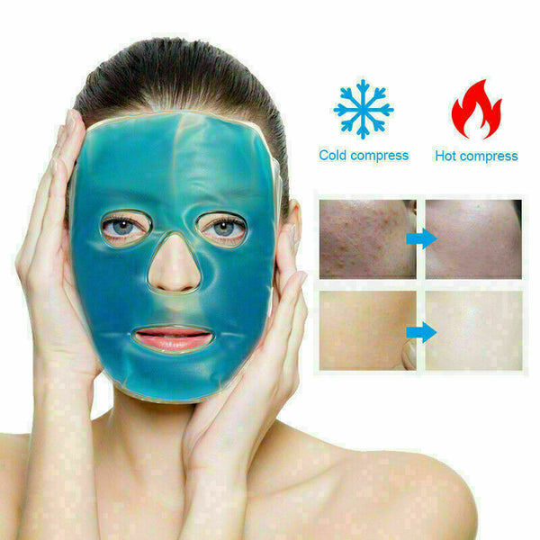 Cooling Mask Patch Hot Cold Gel Pack Beauty Relax Medical Facial Skin Care - Lets Party