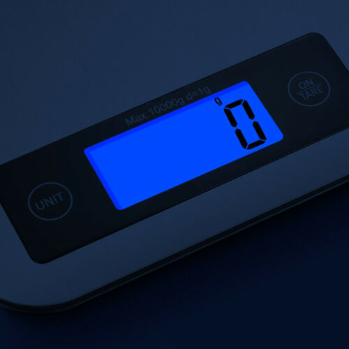 New 5g/10kg Kitchen Scales Cooking Electronic Digital Scale Weight LCD Stainless - Lets Party