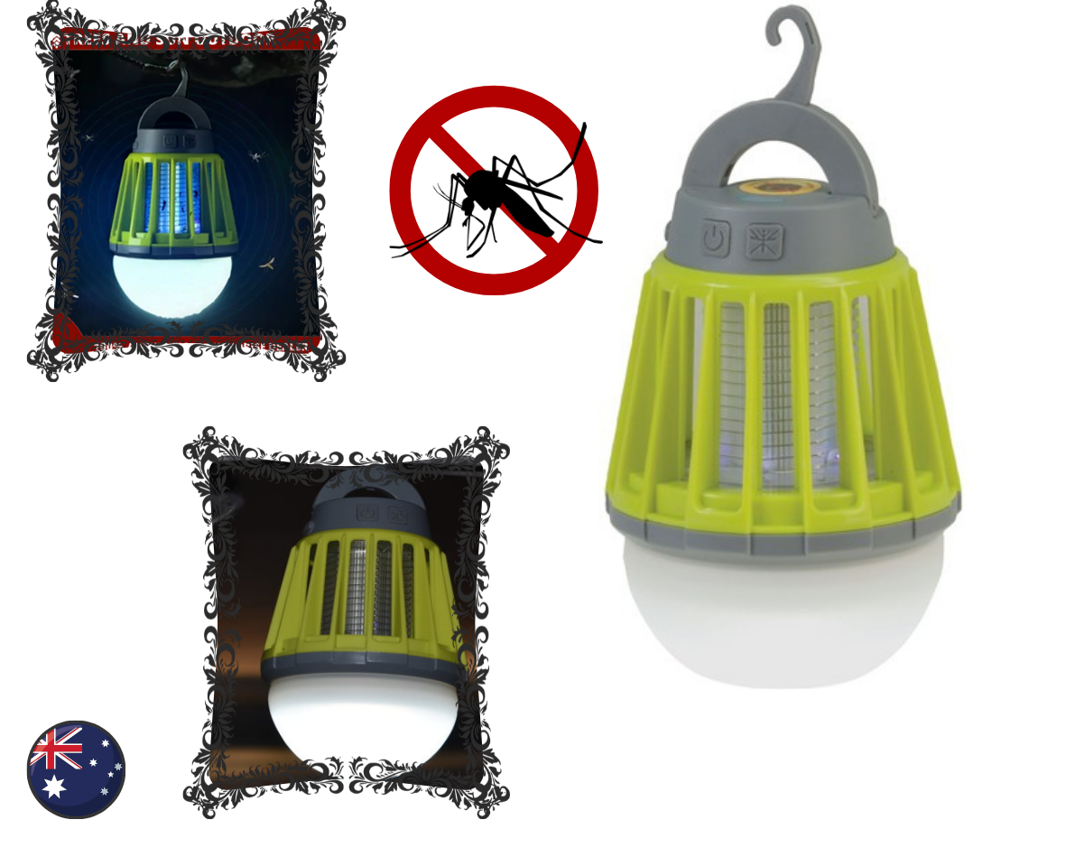 Portable Led Lantern Mosquito Zapper with 180 Lumen Rechargeable - Lets Party