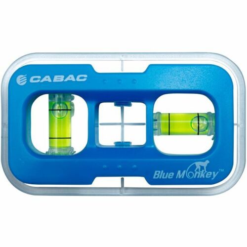 1Pcs Fast, Clean & Accurate Plug Point Level Stencil Blue Monkey - Lets Party